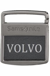 Samsonite zawieszka metalowa z wkładką skórzaną 121646/T247